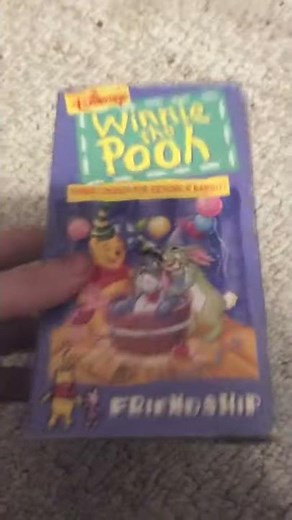 Winnie The Pooh: Three Cheers For Eeyore And Rabbit 1998 VHS: Review