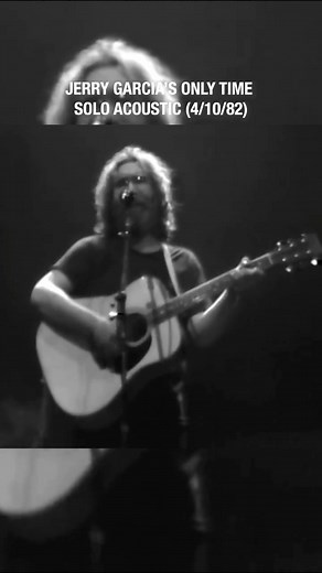 Tune HQ on Instagram: "Reuben and Cherise - Jerry Garcia, 4/10/82, Passaic, NJ 🐱 HAPPY BIRTHDAY JER! 🥳 This will continue to be my favorite Jerry moment. His only night performing completely solo and acoustic in front of an audience. This video is everything, and i actually think I prefer this Reuben and Cherise over any other one I’ve heard. Such a good raw version! 🎥: Classic Rock on MV #gratefuldead #deadhead #jerrygarcia #jamband #deadheads #deadandco #deadandcompany #bobweir #jerrygarcia