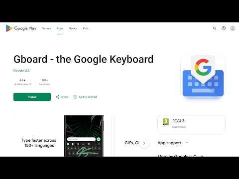 Gboard - the Google Keyboard - Apps on Google Play · Play.google.com · 2026