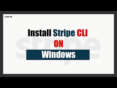 Install Stripe CLI on Windows 10, 11 Without Scoop