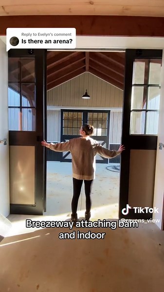 Indoor Horse Rider Build Tour with Sliding Windows & Rider Guard