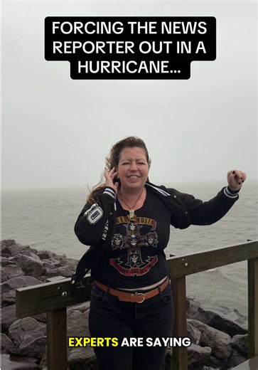 Hurricane Comedy Sketch: Reporter in the Storm