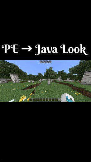 Make Minecraft PE Look Like Java Edition (Best Settings – No Mods!) 🔥
