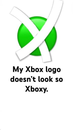 My Xbox logo got messed up 😩😩😩