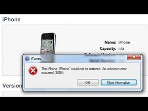 How to fix 3004 error in itunes .. Host file itunes / Solved
