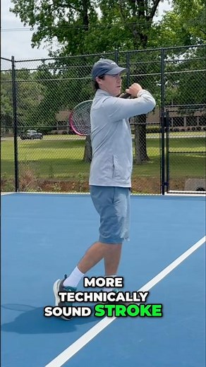 Eastern Grip: Easier Fundamentals #forehand #tennistips