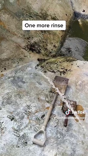 Cleaning a Swimming Pool: A Satisfying Gross Video