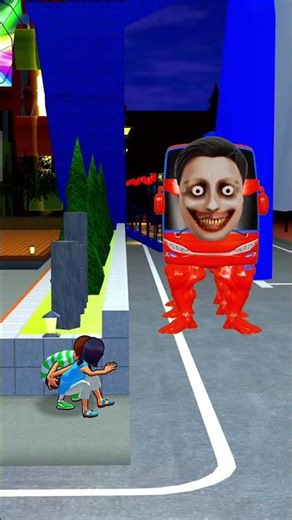 Yuta Mio Panik CCTV Rekam Anomali Bus Basuri Di Kota Sakura 😱