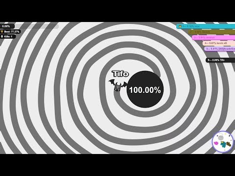Paper.io 2 Map Control: 100.00%! Circling the Whole Map