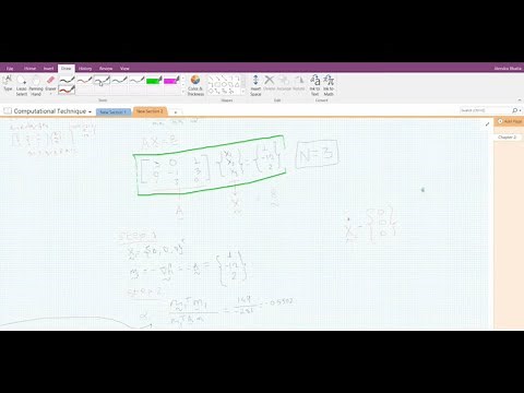 Chapter 2: Solutions of Linear Problems, Conjugate Gradient
