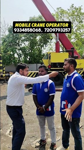 best mobile crane operator training institute