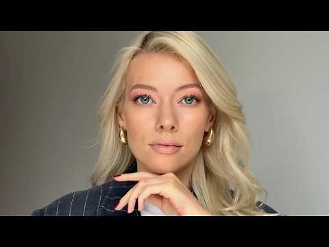 Soft Pink Makeup for Beginners (10-Minute Tutorial) | Elena Rachitskaya