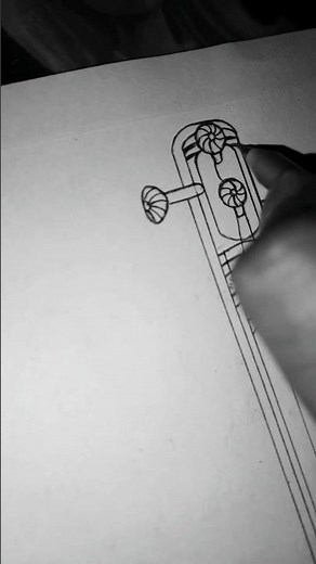 How to Draw Indian Music Instrument Tanpura # shorts #
