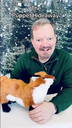 Puppet of the Day – Fox made by Folkmanis Puppets - The Puppet Hideaway with Eric Thomsen