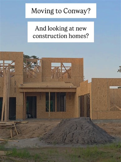 Moving to Conway? Here’s what most new construction buyers miss…and it’s costing them! Most buyers don’t know this about new construction in Conway, South Carolina and it’s costing them! If you’re moving to Conway and new construction is on your list, there’s something most buyers are surprised to learn: Yes! You can make an offer on new construction. Almost every relocation buyer I work with assumes the price on a new build is firm. They walk into model homes thinking the number on the sign is 