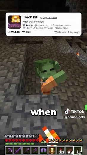 demonjoe (@demonjoetv) - MUST TRY Minecraft Mod Combos! (1.21.4) #gaming #mcyt #minecrafters #minecraft #minecraftmods #foryou #fyp #fypage #minecraftjavamods #resourcepacks