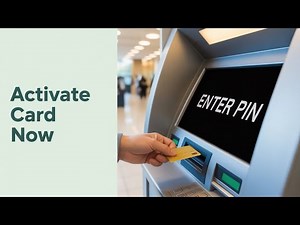 How to Activate a Debit Card at an ATM