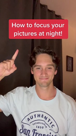 How to focus at night! #nightphotography #photography #phototips #astrophotography #tiktoktaughtme