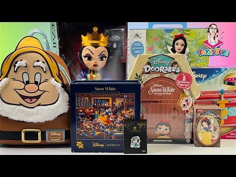Disney Snow White Toy Collection Unboxing Review
