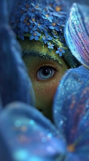 dreamlike illustrative vibrant style moss whisperer child bark #popular #viralshort #edit