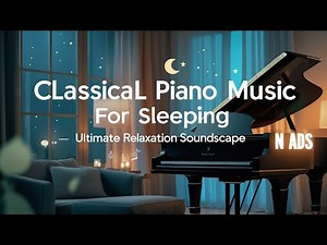 Classical PIANO MUSIC for SLEEPING No Ads - 1 Hour of Ultimate Relaxation