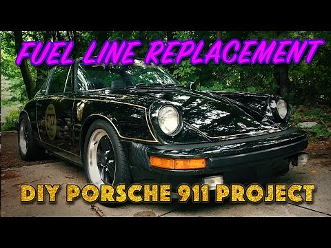 Porsche 911 Fuel Line Replacement DIY How To