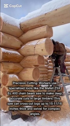 #wood #woodworkingtools #woodscraft building hand-peeled log homes.