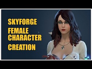 Skyforge Character Creation Female Closed Beta 4