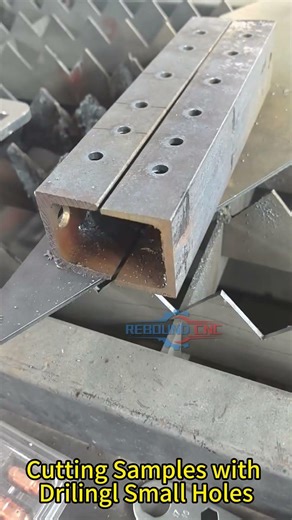 REBOUND CNC 120A Plasma Cutting Machine and 6mm Drill Small Holes#plasmacuttingmachine#plasmacutter