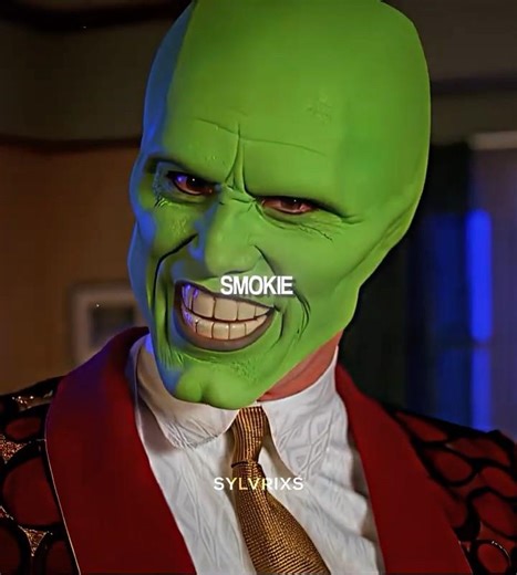 Mask running on cartoon physics 💀 | The Mask 1994 | #edit #shorts