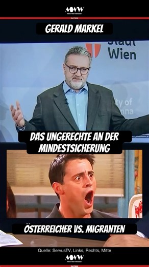Gerald Markel | Das Ungerechte an der Mindestsicherung | Österreicher vs. Migranten