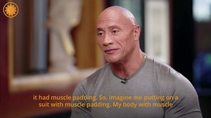 Dwayne Johnson says he transformed his body for "Black Adam"