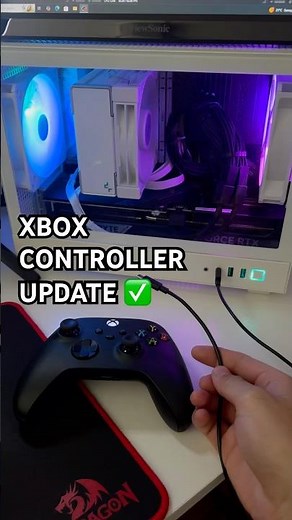 How to update Xbox Wireless Controller with PC #shorts #pctips #xboxcontroller #gaming #gamer #diy