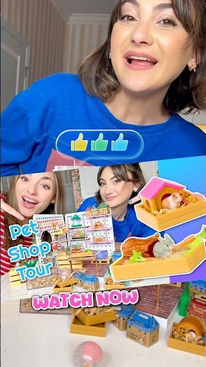 Our pet shop tour is AMAZING🤩✨ 🦎🐰 watch NOW and name our bunny on YouTube! 👀