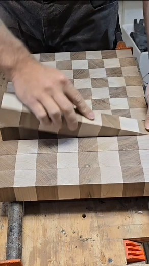 What do you think? Checkerboard Pattern. Easy or difficult to get right? #diy #reels #handmade #shopsmith #woodworking #woodworker #woodturning #tool #tools #woodshop #maker #handmade #woodcraft #handcrafted #custom #guitar | Harris Woodshop