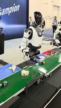 AI Robot Operating on an Assembly Line at CES 2026