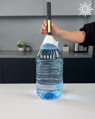 Emergency lamp hack with just water 💧