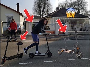 JE FAIT DU SCOOTER ELECTRIQUE POUR LA 1ER FOIS !😂 OMG