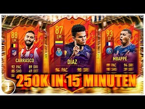 FIFA 22: Über 250.000 Coins Gewinn in 15 Minuten + ERKLÄRUNG | FUT 22 RTG - Trading Tipps (deutsch)