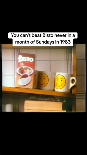 You can't beat Bisto never in a month of Sundays in 1983 #funnytiktok #nostalgiawizard #nostalgia #advert #tv #80snostalgia #bisto #gravy #oldschool #childhood #funnytiktok #funnytiktokvideos | Nostalgia Wizard