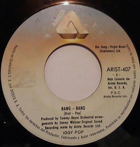 Iggy Pop - Bang Bang / Sea Of Love