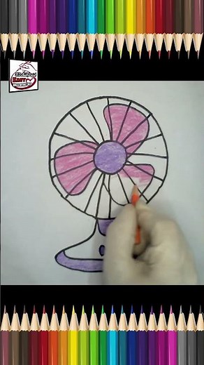 How to draw Stand fan|Easy Fan Drawing Step by Step|easy Drawing For kids Tutorial|kids drawing|