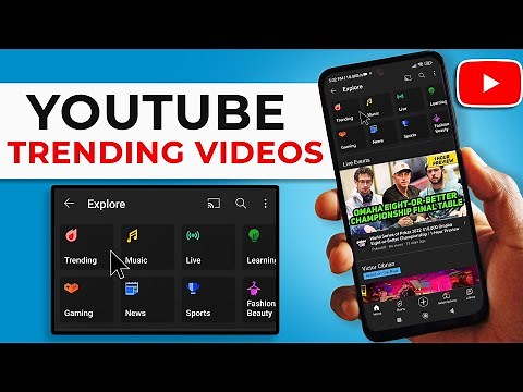 How To View Trending Videos on the YouTube App
