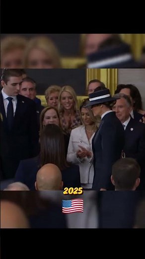Barron Trump at President Trump’s Inauguration 🇺🇸✨