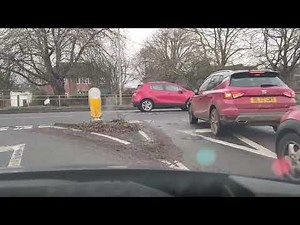 Banbury test route No 1 UK # Spiral Roundabout #Learn and practice with me