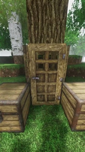 Minecraft little tree house #minecraft #gaming #shorts