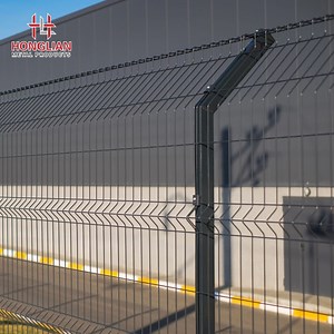 [Hot Item] Coated Outdoor Welded Mesh Fence Metal Isolation Wire Mesh Fence