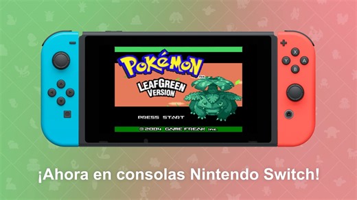 ¡Pokémon Edición Rojo Fuego y Pokémon Edición Verde Hoja llegan a Nintendo Switch! Celebra el #DiadePokemon con estos títulos que podrás descargar después del Pokémon Presents, cuya emisión está prevista para el viernes 27 de febrero de 2026. #PokemonFRLG | Pokémon