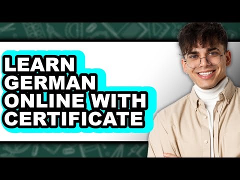 How to Learn German Online with Certificate - Full Guide