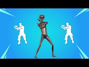 Fortnite Extraterrestrial Emote | Howard The Alien Emote With New Skins!